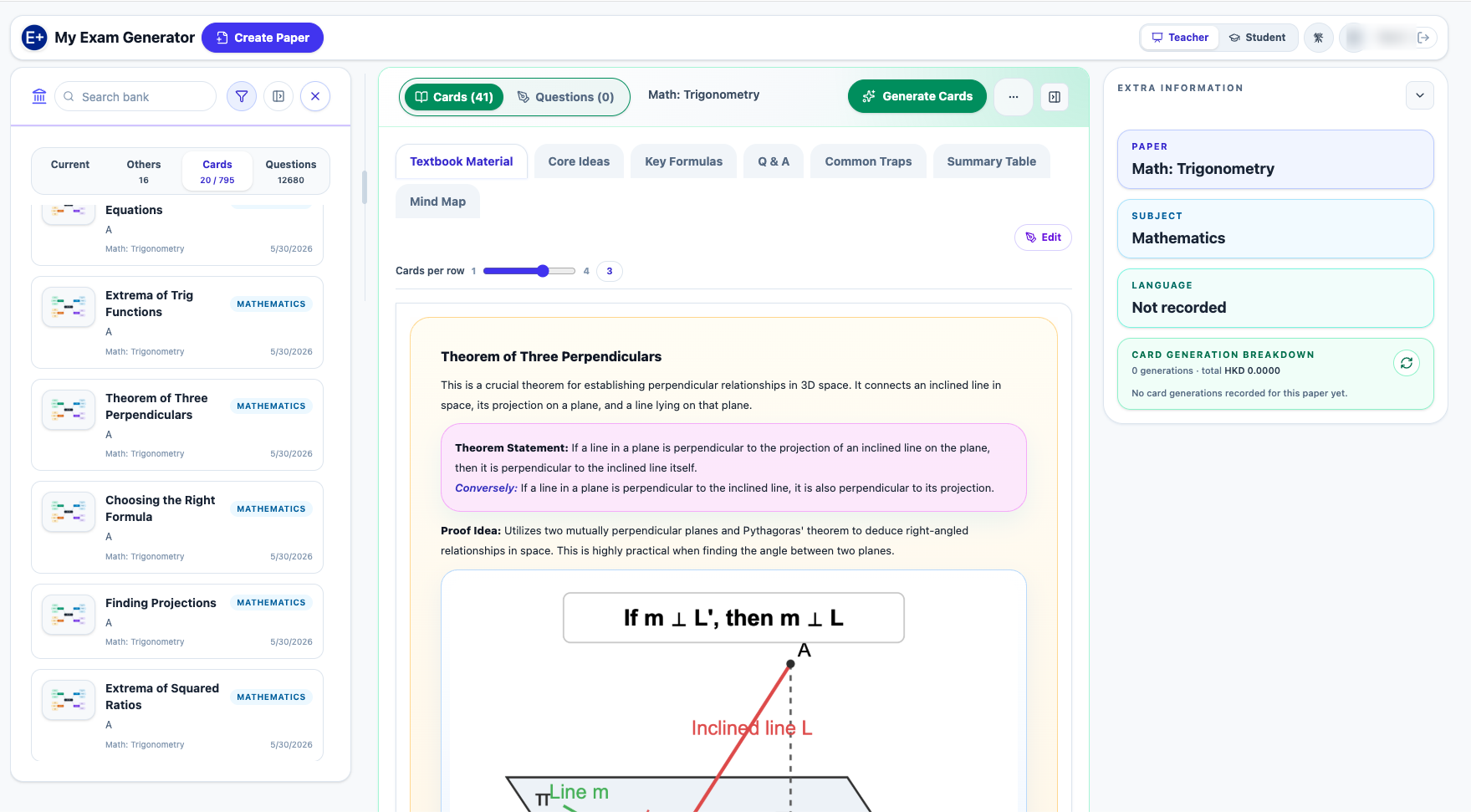 Exam Generator